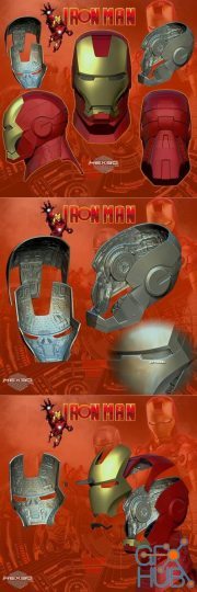 Iron Man MK3 Helmet – 3D Print