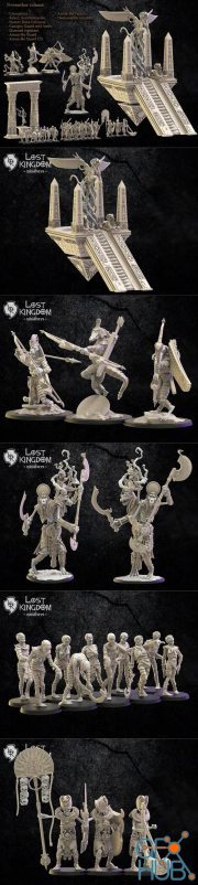Lost Kingdom Miniatures November 2021 – 3D Print
