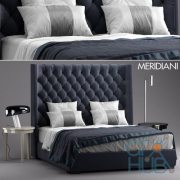 TURMAN bed by Meridiani