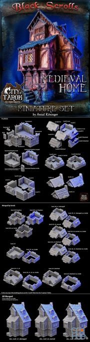 Tall House – 3D Print