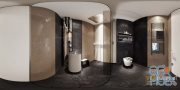 Modern bathroom interior 077