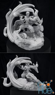 Akaza Demon slayer – 3D Print