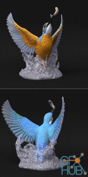 Kingfisher (MMU) Three Versions – 3D Print