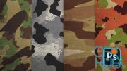 How To Create Custom Camouflage Patterns in Photoshop