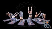Human Engine - Yoga 004 Bundle (max, fbx)