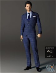Daz3D, Poser: H&C Business Suit A for Genesis 3 Male(s)