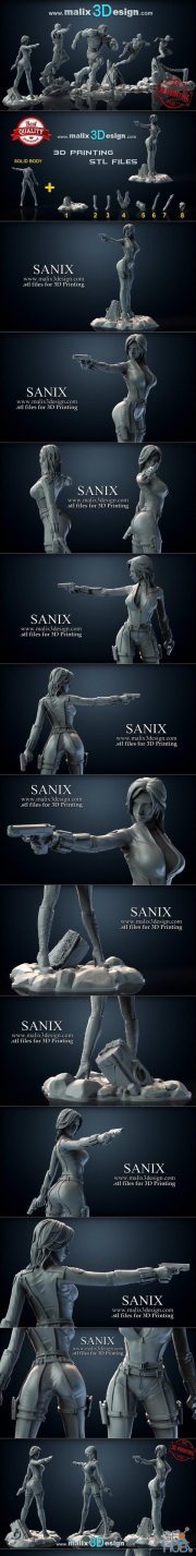 SANIX – Black Widow – 3D Print