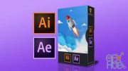Udemy – Make Awesome Motion Graphics in After Effects & Illustrator