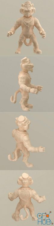Scratch the Cat TMNT – 3D Print