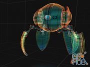 Unity Asset – Sci-Fi Hologram Shader