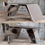 Armchair and desk Aviator by Loft Concept
