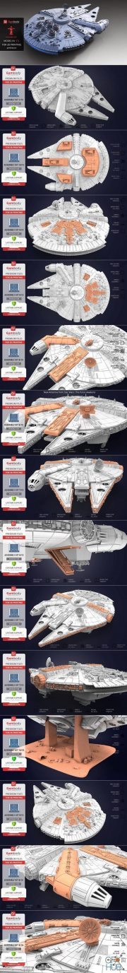 Millennium Falcon – 3D Print