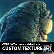 CreatureArtTeacher – Creature/Elephant Skin Texture Pack (+ Video) by Aaron Blaise