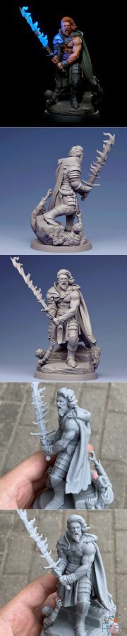 The Path to Valhalla – 3D Print