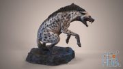 Hyena - Dynamic Animal Sculpting by Krystal Sae Eua