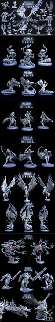 MiniMonster Mayhem - The Souls within Steel – 3D Print