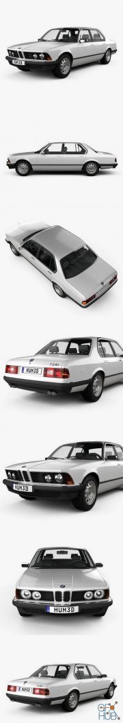 BMW 7 Series (E23) 1982 car