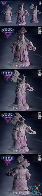 Great Grimoire Drunken Dwarf Crosspromo Executioner – 3D Print