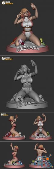 Gwenpool Spec – 3D Print