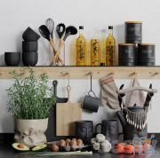 Keremet Ceramic Decorative kitchen set 03
