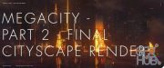 Gumroad – Megacity 02 – Final Cityscape Render