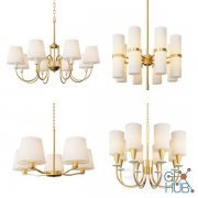 Four Nice Classic Chandeliers