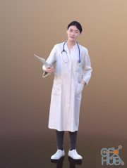 Francine Asian Doctor Standing