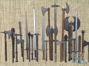 Unity Asset – PBR Medieval Weapons Pack II