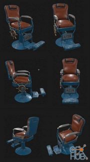 Barber Chair PBR