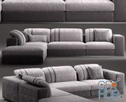 Corner sofa MIAMI by Rugiano