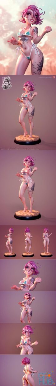 Pin Up Shirley – 3D Print