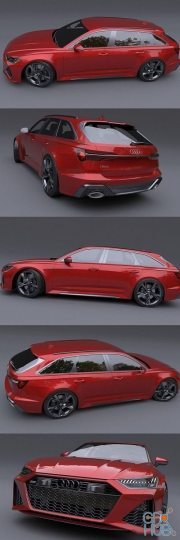 Sportcar Audi RS6 Avant 2020