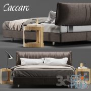 Modern bed Caccaro Parentesi