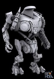 Robocop 2 movie Cain action figure 3D print