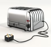 Toaster in vintage style
