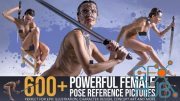 ArtStation – 600+ Powerful Female Pose Reference Pictures