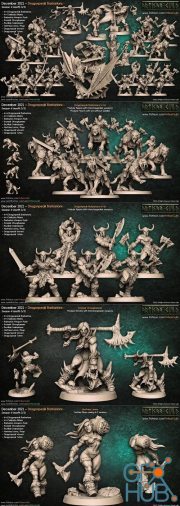 Artisan Guild - Dragonpeak Barbarians – 3D Print
