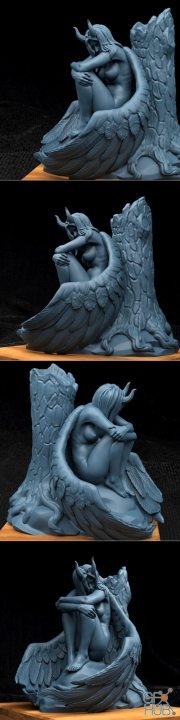 The Fallen Angel – 3D Print