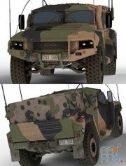 Hawkei Protected Military Vehicle PBR
