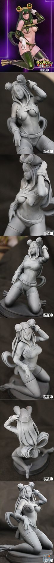 Hero Academia - Tsuyu Asui – 3D Print