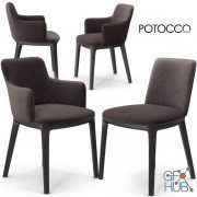 Candy chairs by Potocco