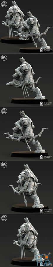 One Page Rules - Beastmen Raid Master – 3D Print