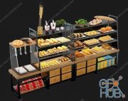 Modern Bread Cabinet