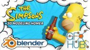 Blender Class: Homer Simpson 3D Character Modeling