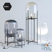 Pulpo Oda lamp set