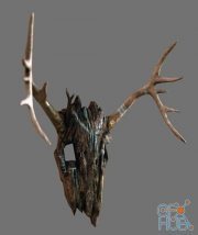 Ancients Wooden Mask PBR