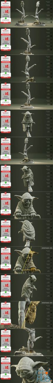 Jedi in Training – 3D Print