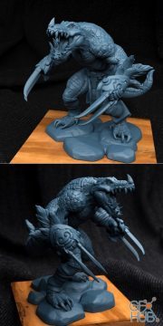 Croc-Berserk – 3D Print