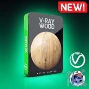 Motion Squared – V-Ray Wood Texture Pack for Cinema 4D