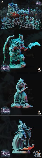 Descent in Madness from Archvillain Games Miniatures – 3D Print